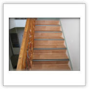 Schodiště - detail práce