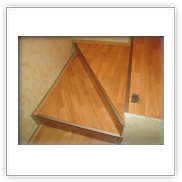 Podlaha na schodech - realizace